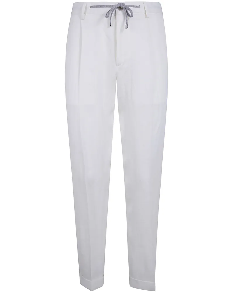 BARBA Roma Chino Trousers White