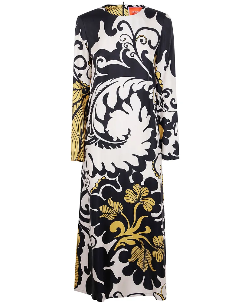La DoubleJ Long Sleeve Swing Dress By La Double J Yellow