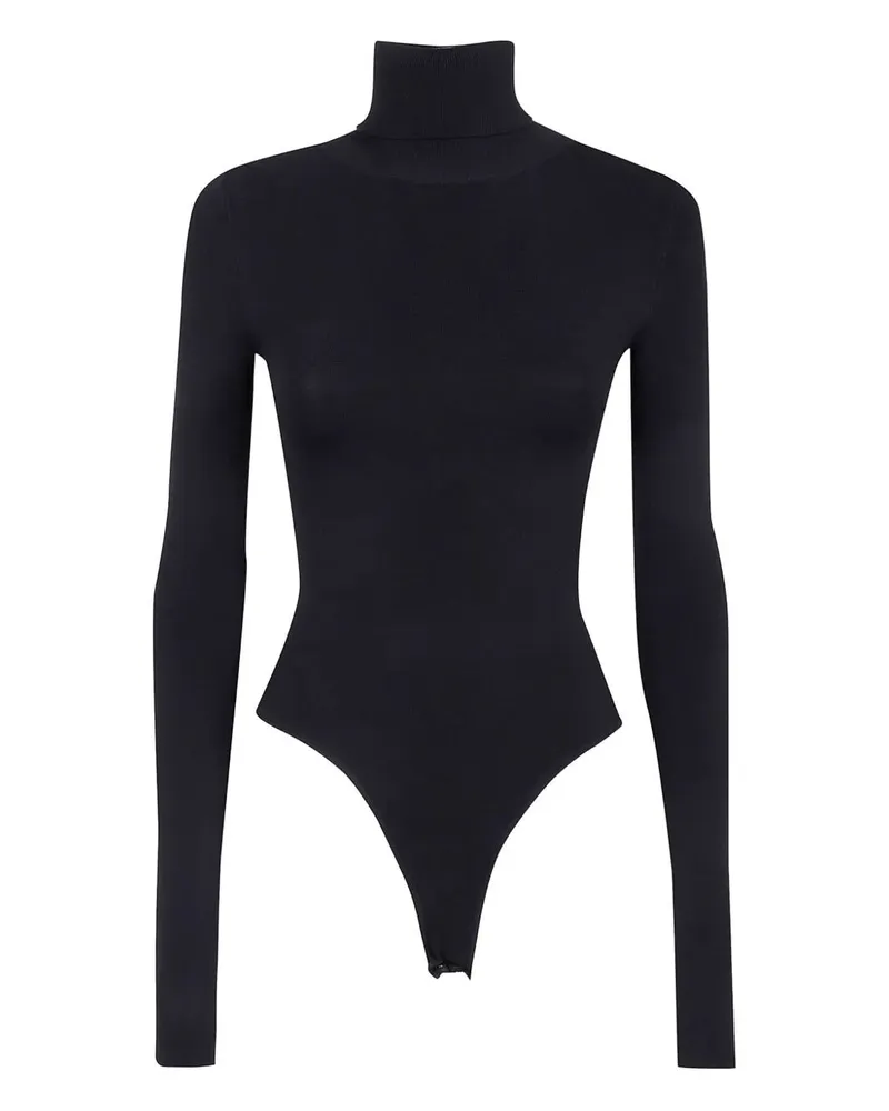Entire Studios Turtle Neck Bodysuit Black