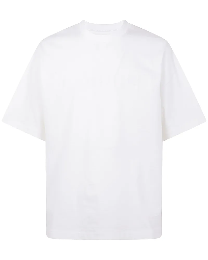 Jil Sander T-Shirt Crewneck Short Sleeves Os White