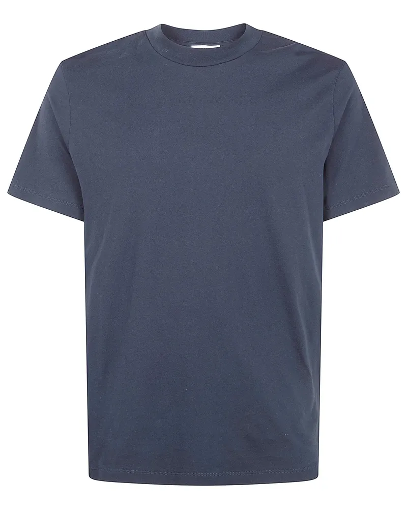 Jil Sander Crewneck Short Sleeves Classic T-Shirt Blue