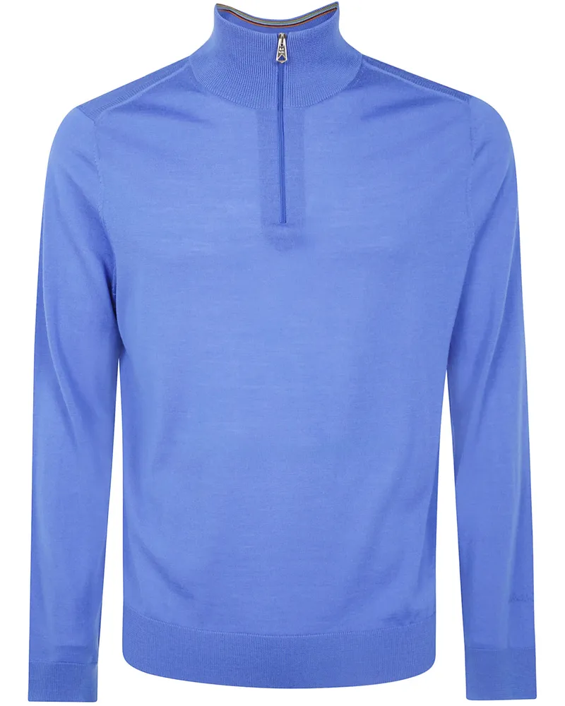 Paul Smith Sweater Zip Neck "M1r.971Z. W03154 45 Blue