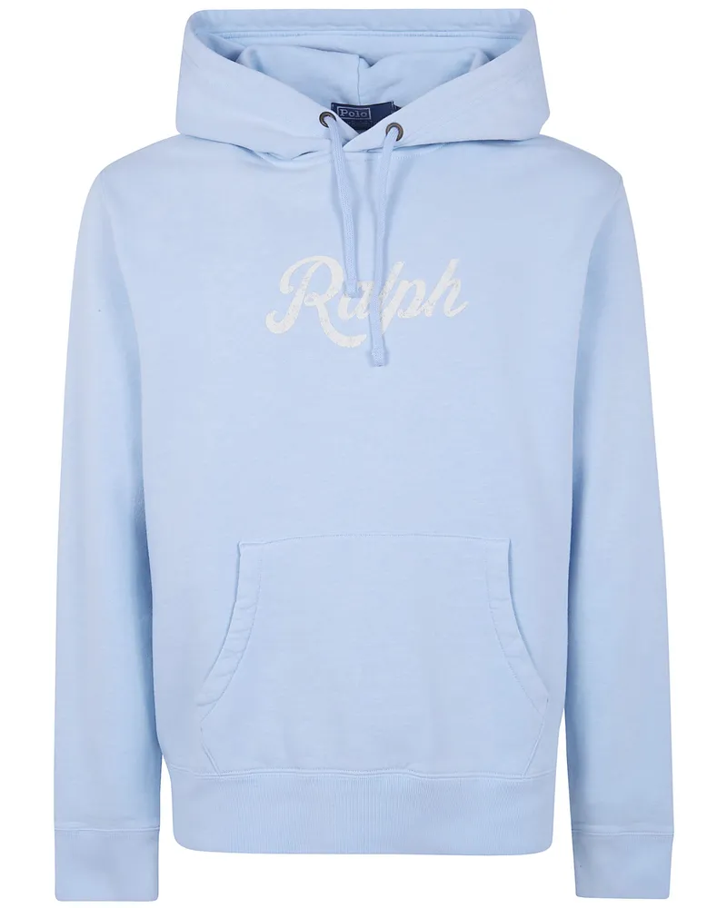 Ralph Lauren Hooded Long Sleeves Sweatshirt Blue