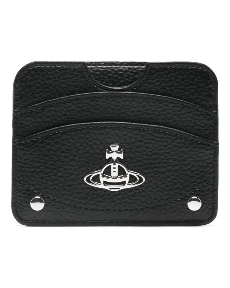 Vivienne Westwood Half Moon Card Holder Flat Black