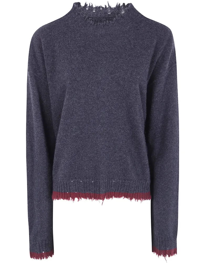 Uma Wang Sweater Long Sleeves "Plain Ws Gray