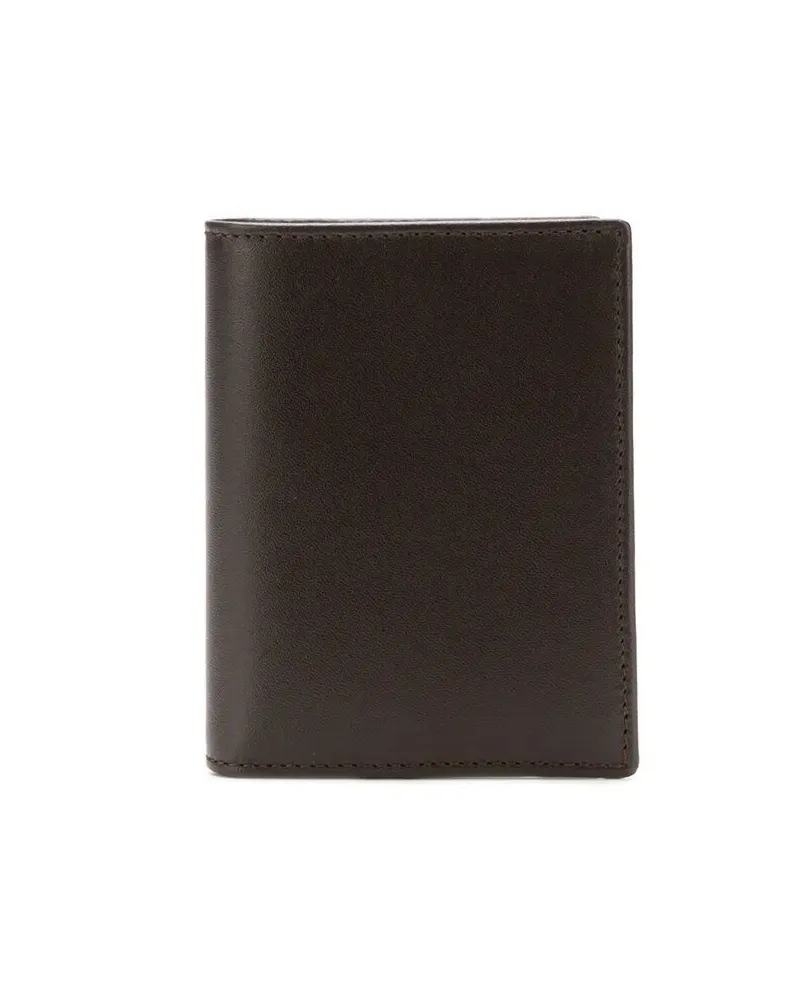 Comme des Garçons Classic Leather A Line Wallet Brown