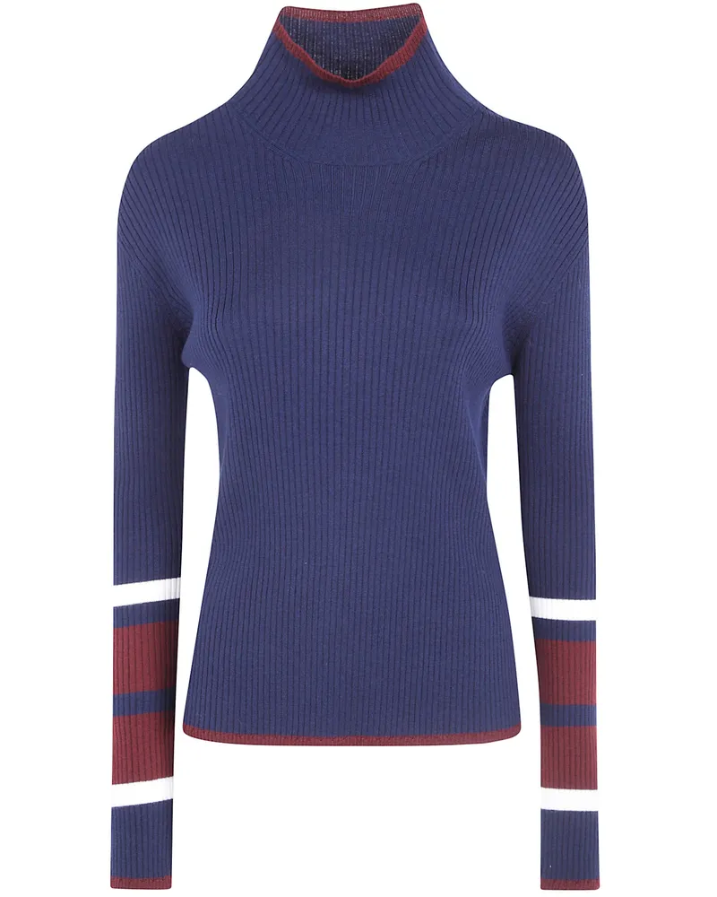 Mantù Sweater Main Stripe "Ag0001.G30 036 Navy Blue