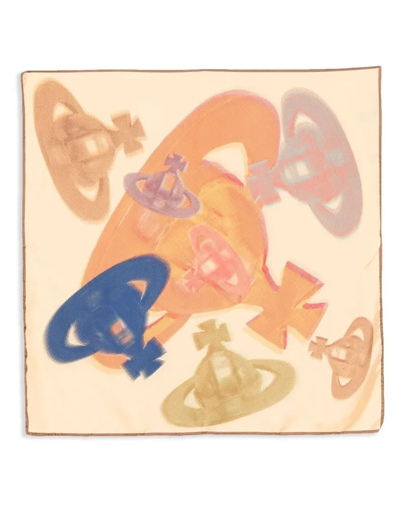 Vivienne Westwood Halftone Orbs Square 90X90 Pink