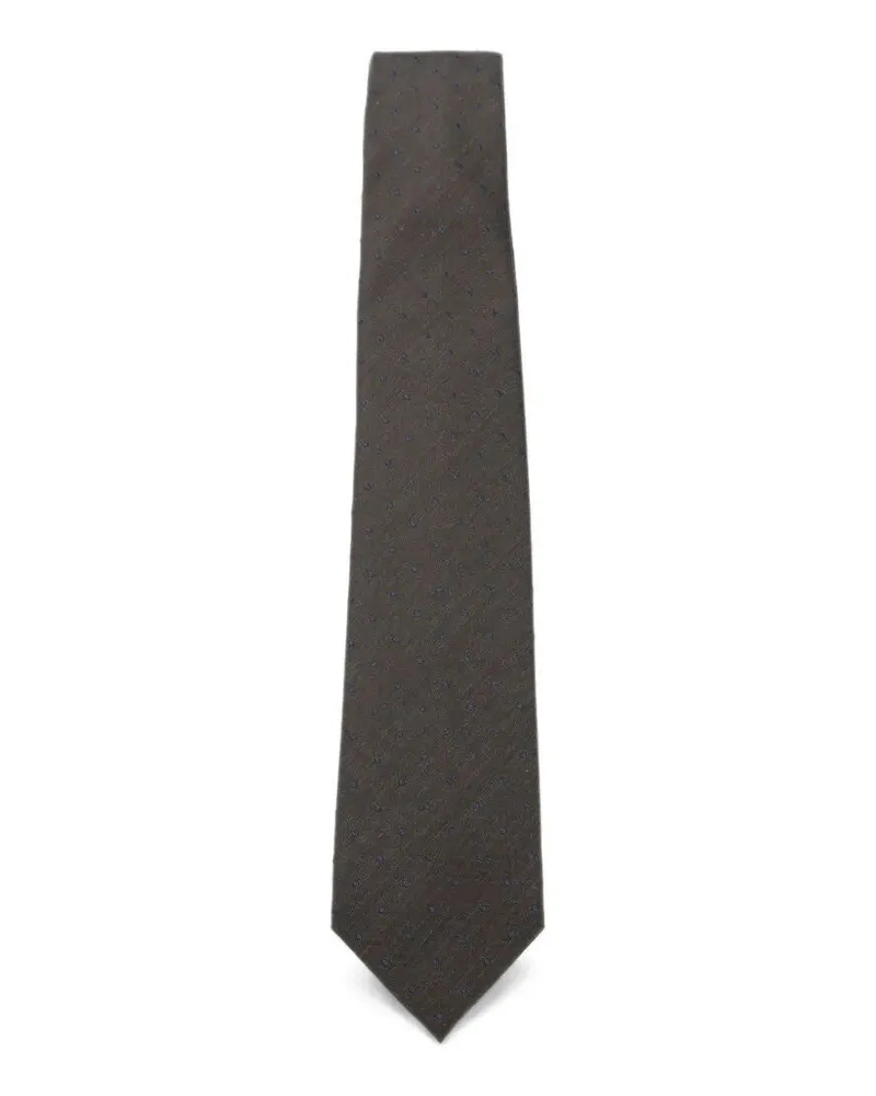 BARBA Tie 7.5 Cm Classic Brown
