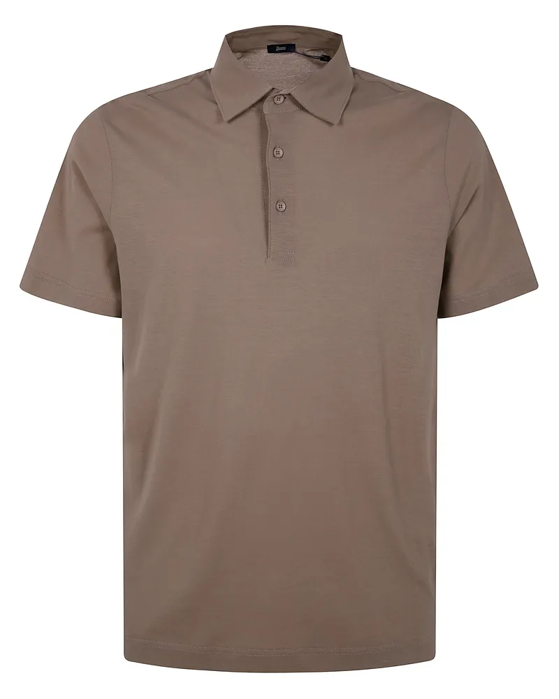 Herno Man Polo Shirt Beige