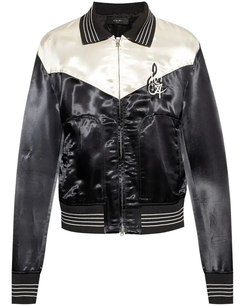 Amiri Ma Music Note Blouson Black