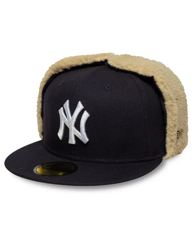 New Era Hat With Logo "Ws Dogear 59Fifty Neyyanco Blue