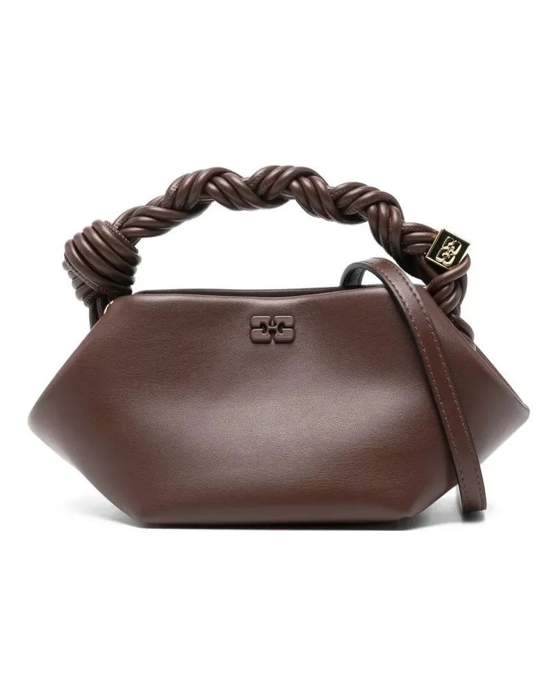 Ganni Handbag Mini "Bou Brown