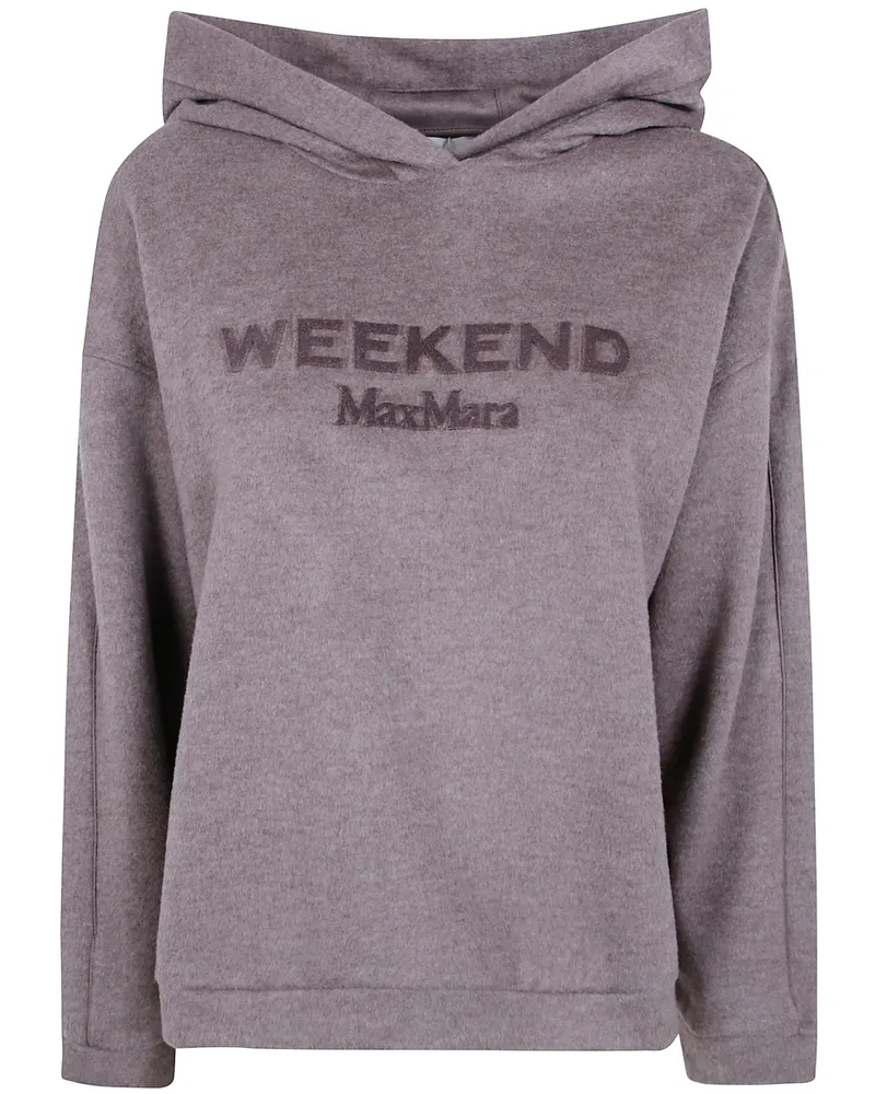 Max Mara Round Neck Sweatshirt "Wkd Vetrino Brown