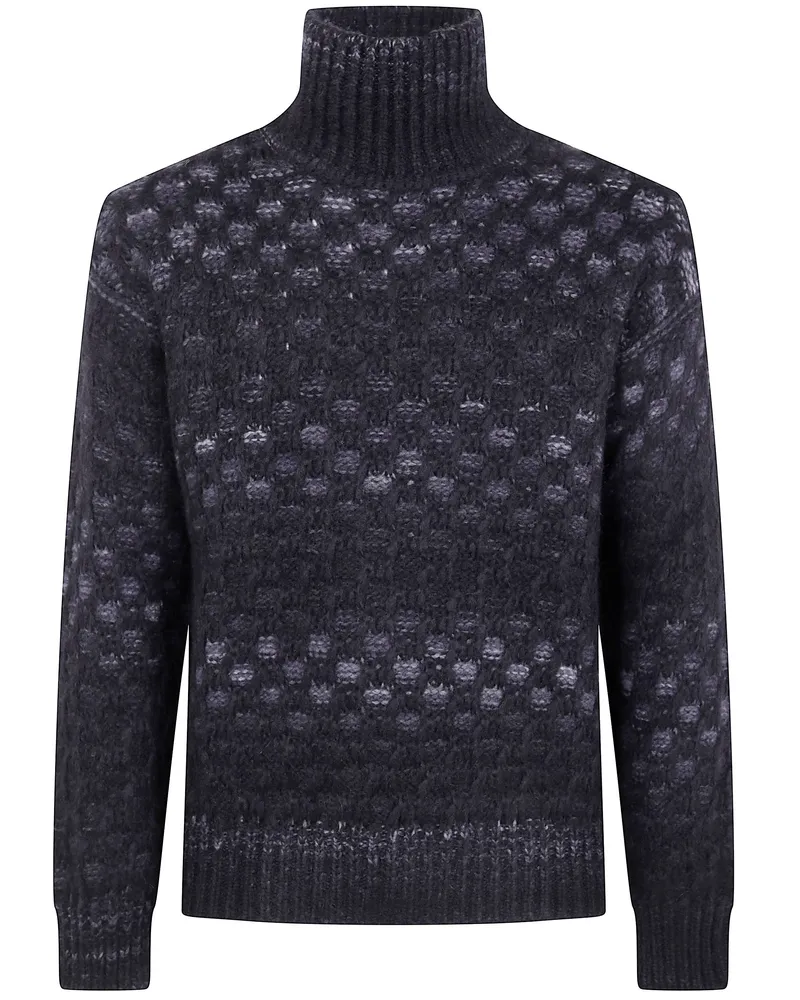 Nuur Long Sleeves Turtle Neck Sweater Black