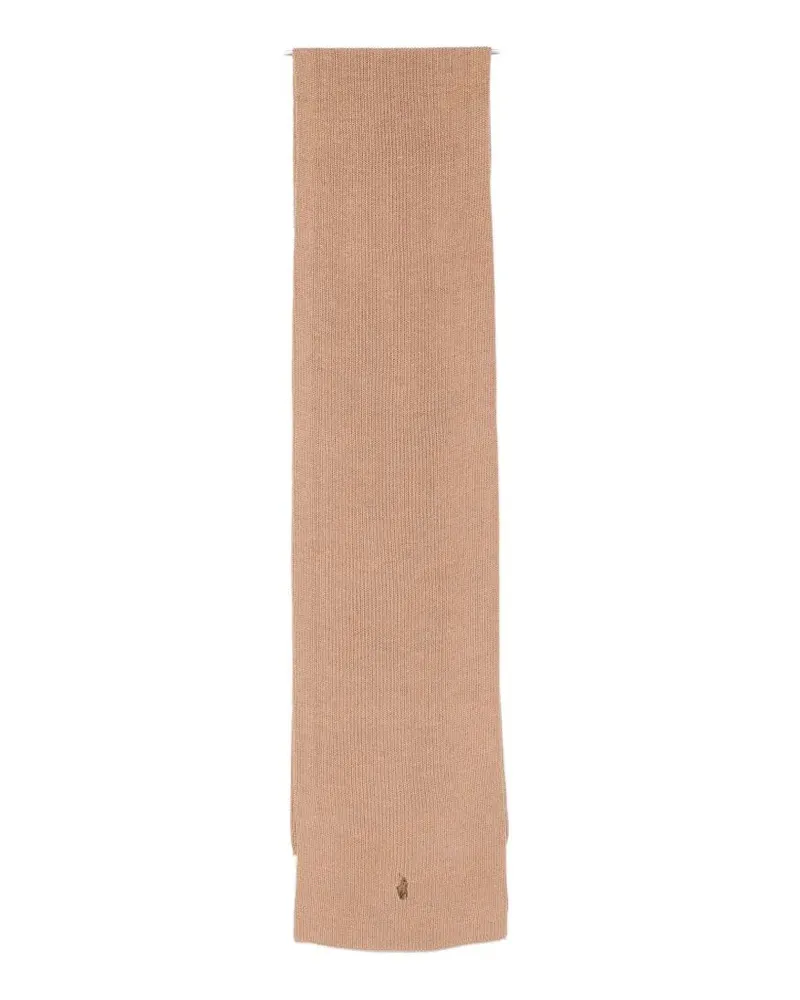 Ralph Lauren Scarf Camel Melange Brown