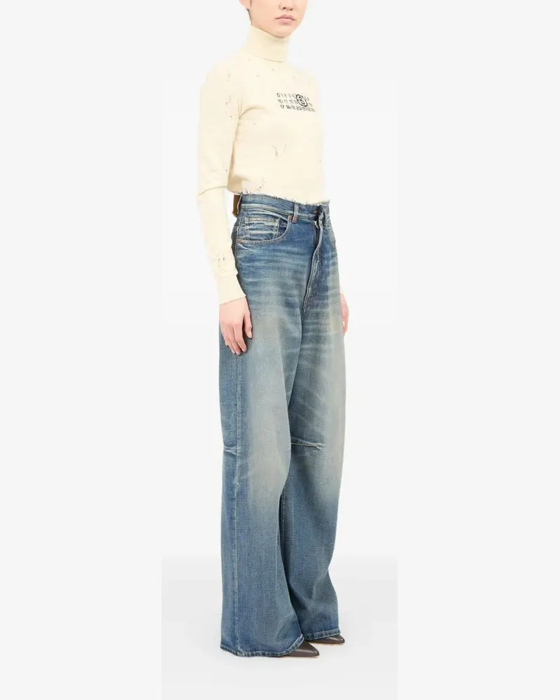 Maison Margiela Pants 5 Pockets Blue