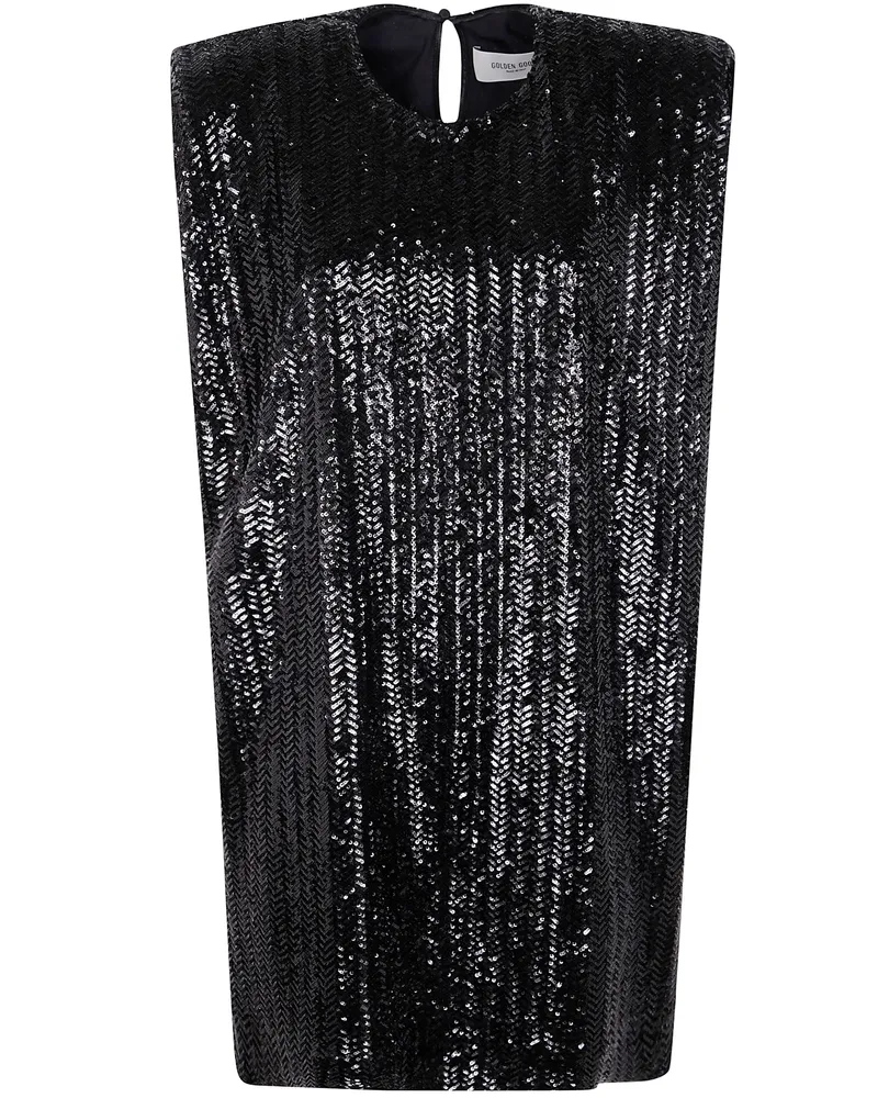 Golden Goose Journey W's Sleeveless Tee Dress Black
