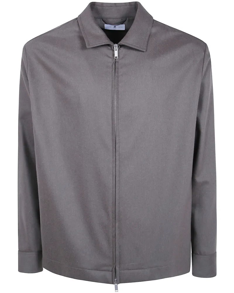 Pantaloni Torino Jacket Virgin Wool Cashmere Gray