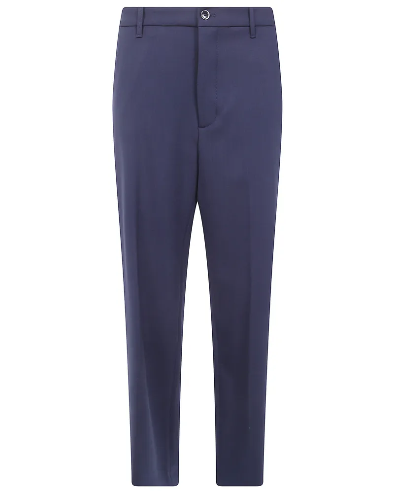 nine:inthe:morning Straight-Leg Trousers "Classic Blue