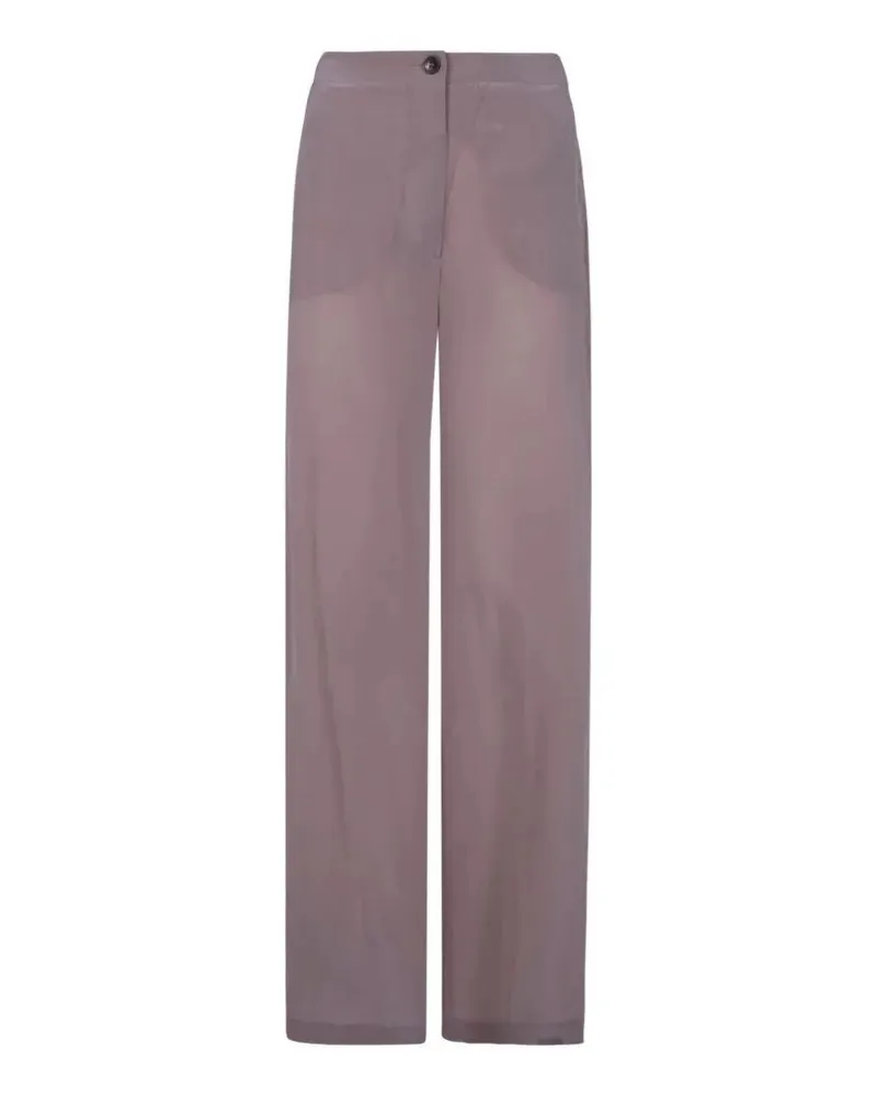 Seventy Mixed Silk Sand Wash Trousers Pink