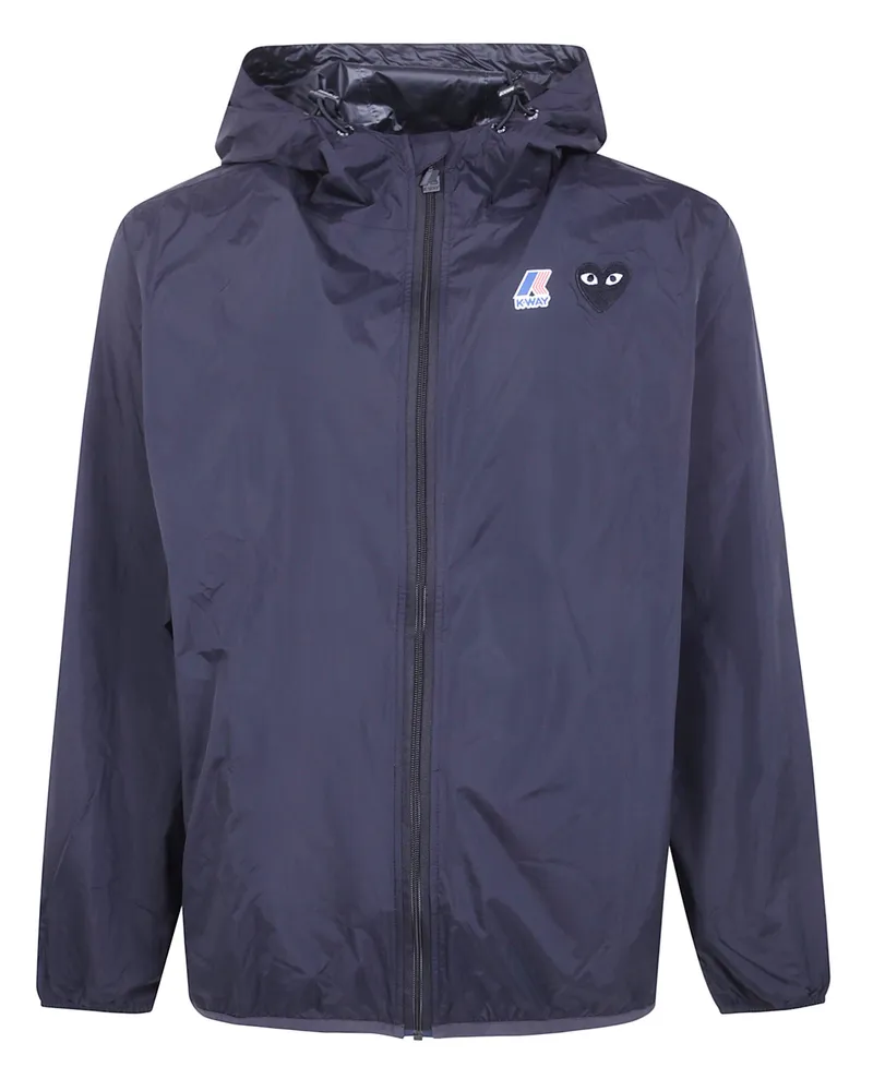Comme des Garçons Full Zip Jacket "Emblem Black