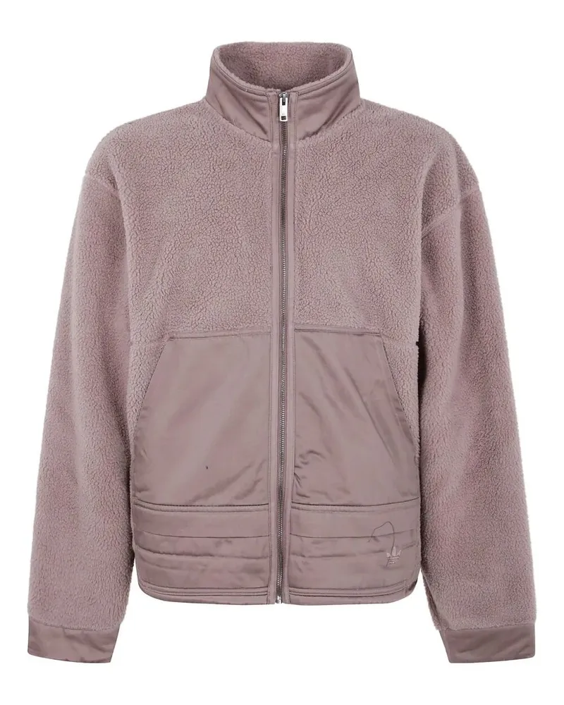 adidas P Ess Fleece Jacket Brown