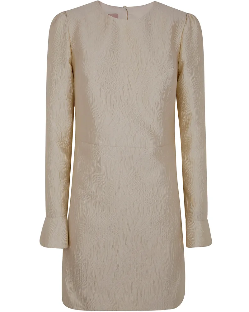 Twin-Set Mini Dress Twinset Metallic