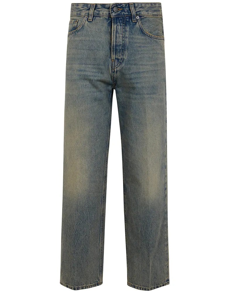 Haikure Jeans Gamba Dritta "Betty Earth Blue Blue
