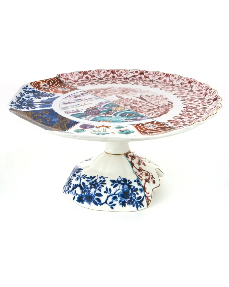 Seletti Hybrid Moriana" Stand Plate Cm 32.5 H 14 Multi
