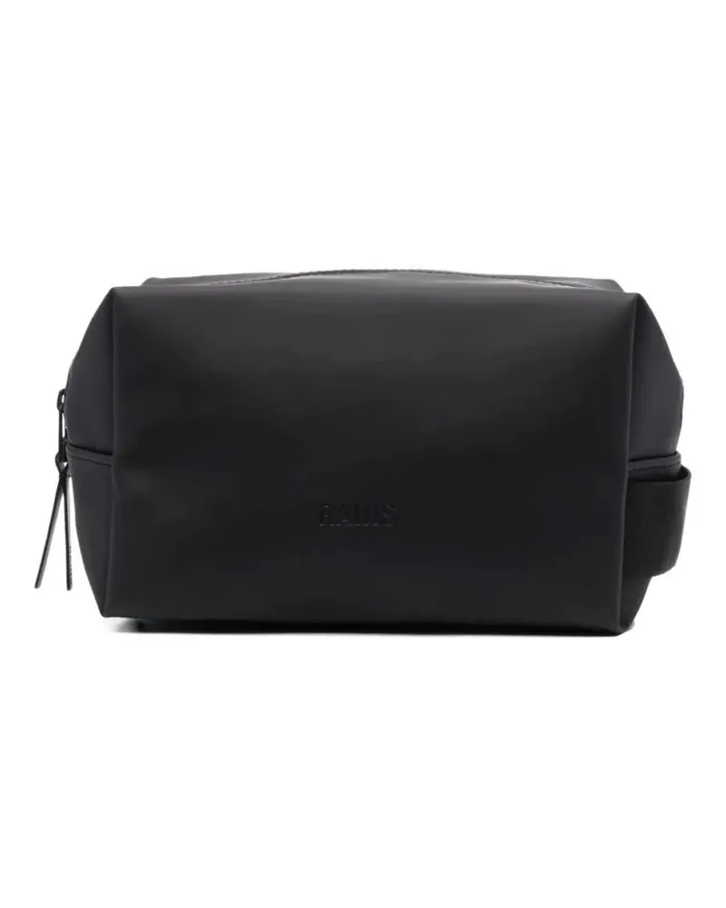 RAINS Wash Bag Small "W3 Black