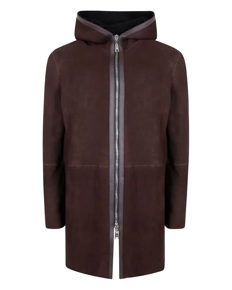 Tagliatore Man "Wilson" Coat Brown