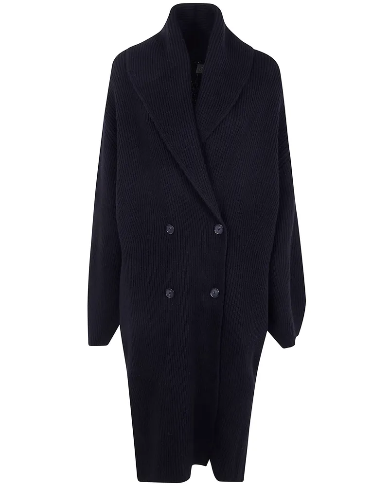 Totême Long Shawl Lapel" Cardigan Black