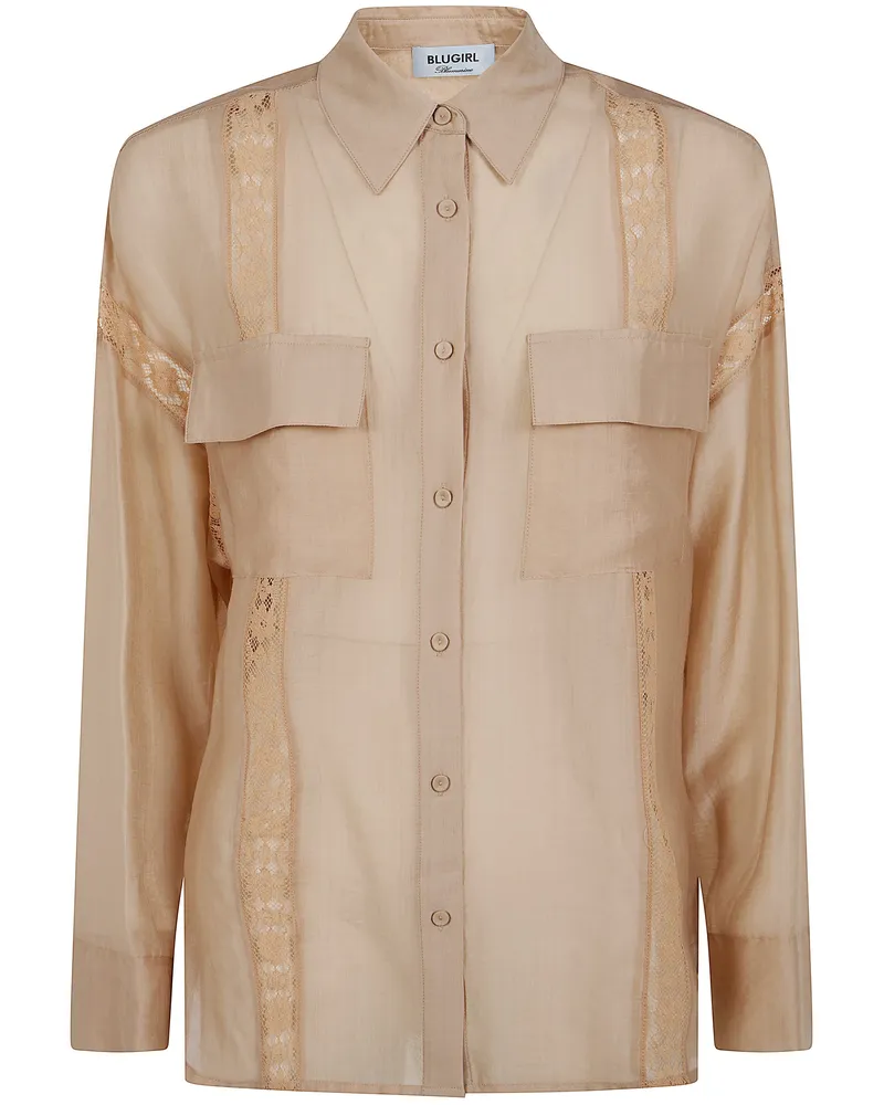Blumarine Shirt Beige
