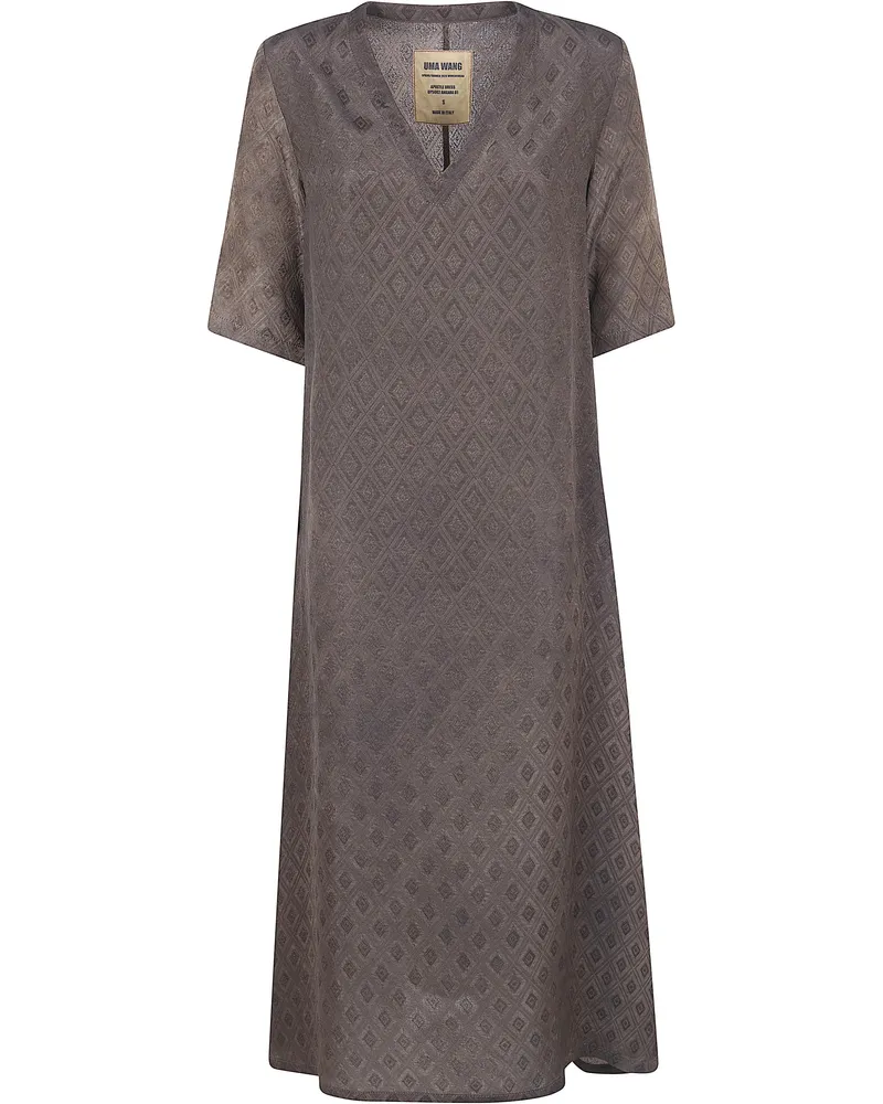 Uma Wang Apostle" Dress Brown