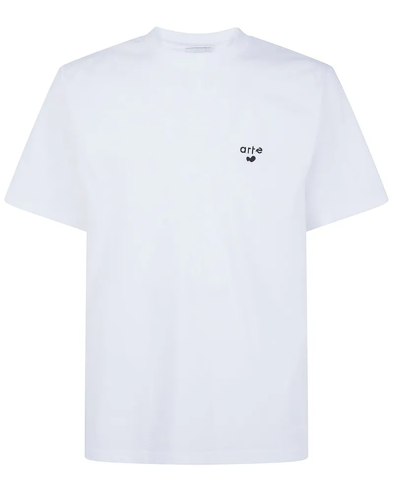 Arte Antwerp Heart" Logo T-Shirt White
