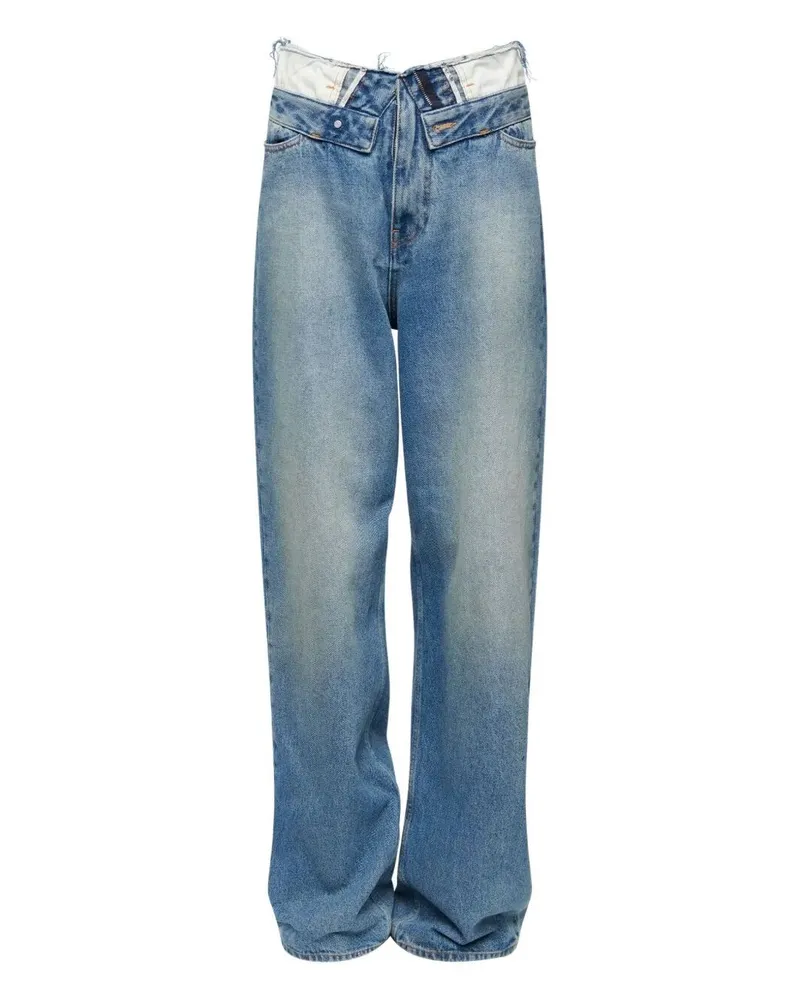 Maison Margiela Pants 5 Pockets Blue