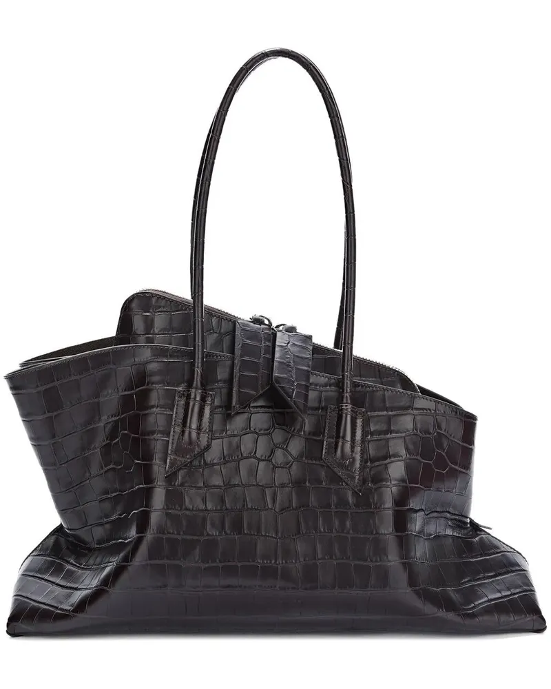 ATTICO Handbag Medium Top Handle Bag "La Passeggiata Brown