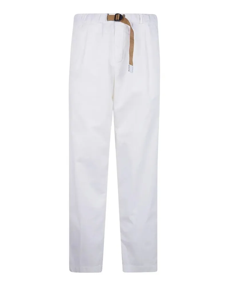 PLAN C Long Trousers White