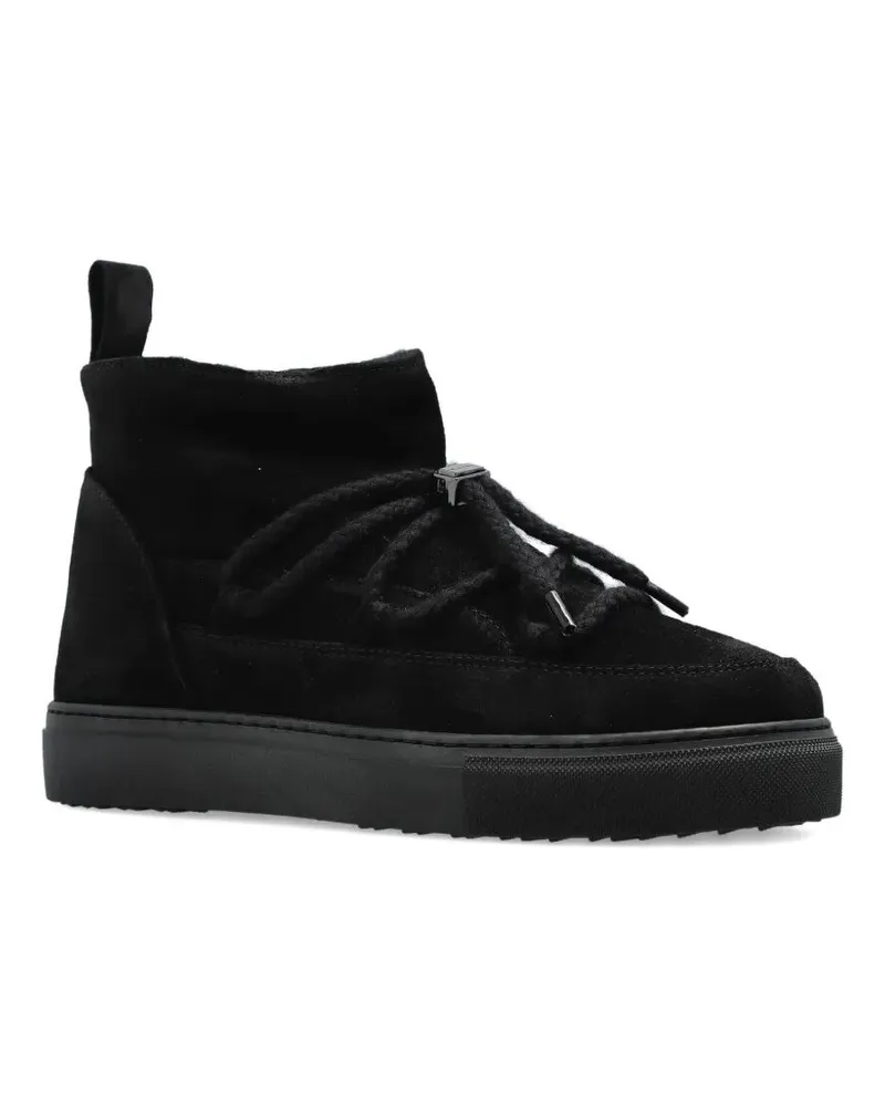 INUIKII Boots Leather Black Black