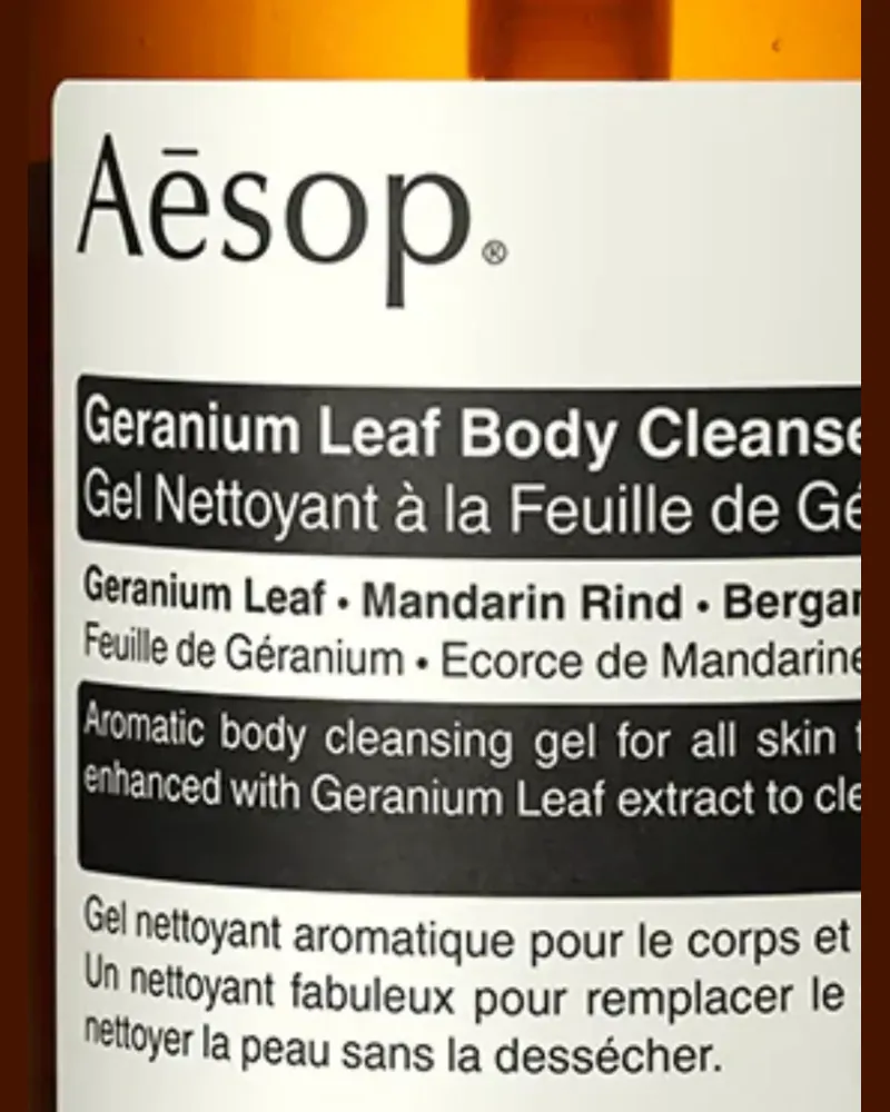 Aesop Geranium Leaf Body Cleanser 500Ml Multi