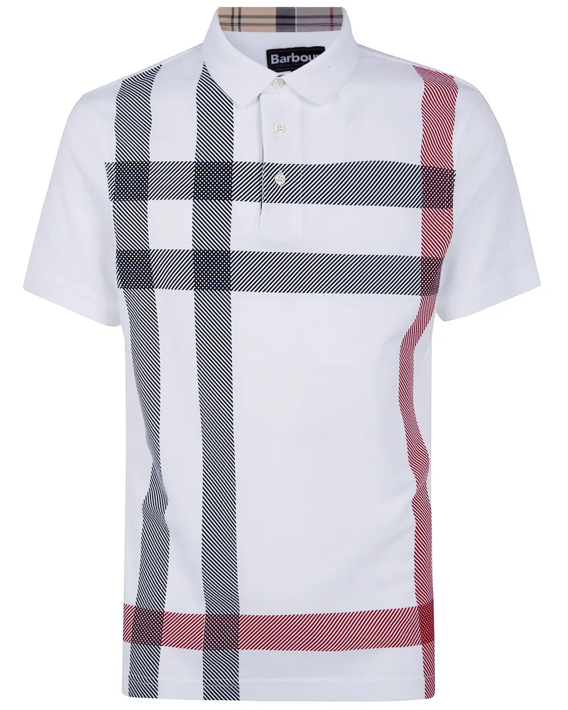 Barbour Blaine" Polo Shirt White