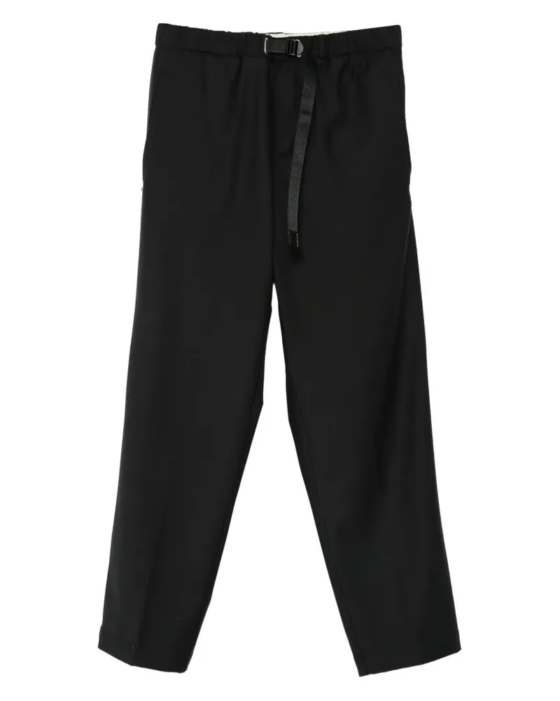 PLAN C Long Classic Trousers Black