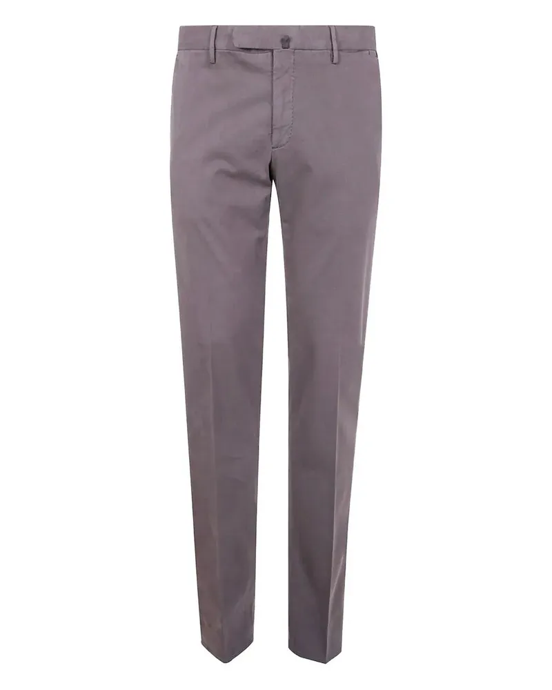 Incotex Chino Slim Fit Trousers Brown