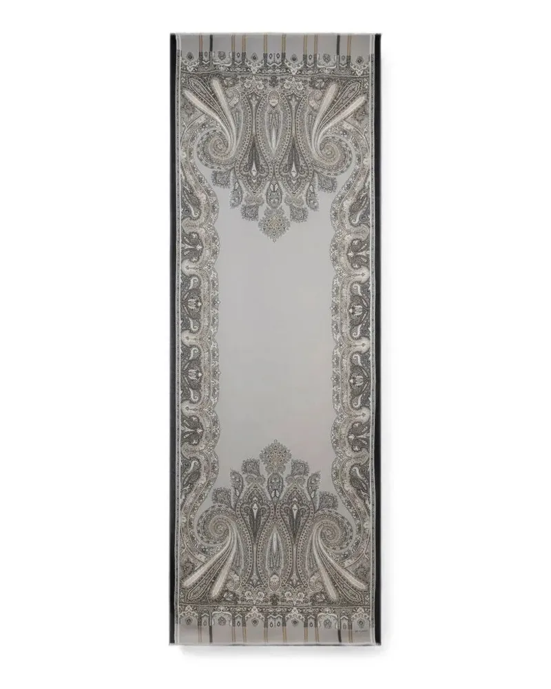 Etro Scarf Modal "Mata0038ak1brx0830 Gray