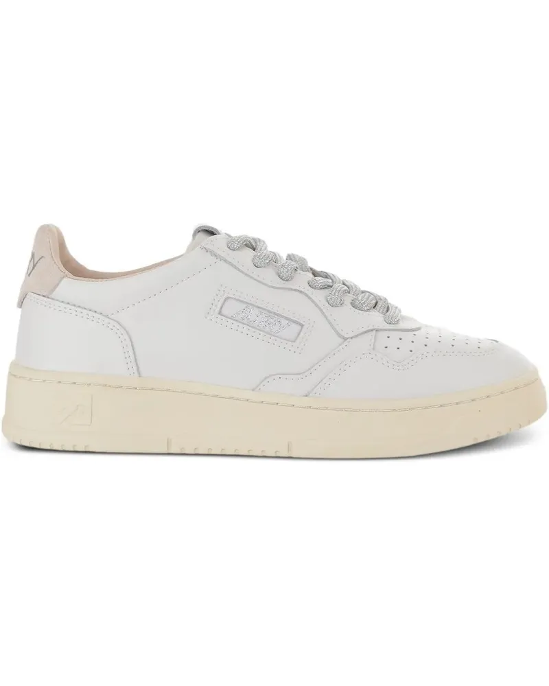 AUTRY Medalist Low Woman" Leather Swoll Sneakers White