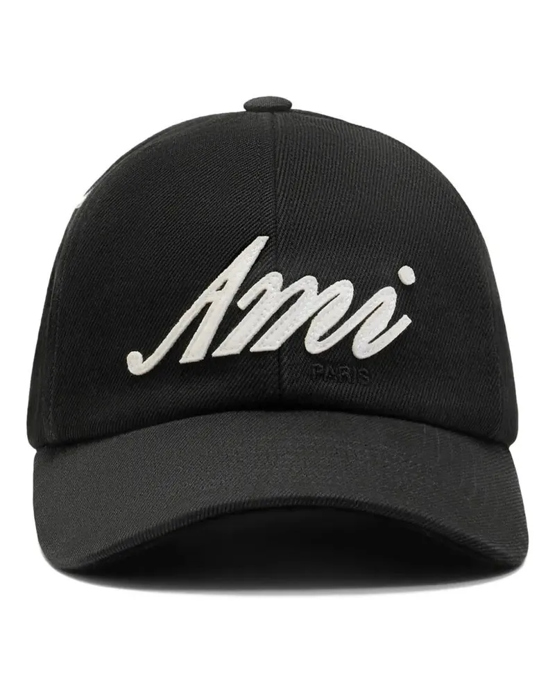 AMI Paris Ami Paris Felt Cap Black