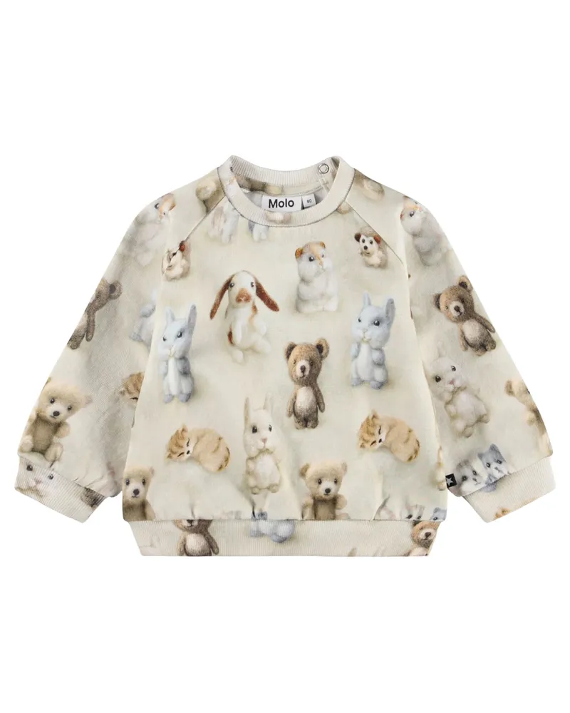 Molo Sweatshirt Multicolor "Felted Friends Multi