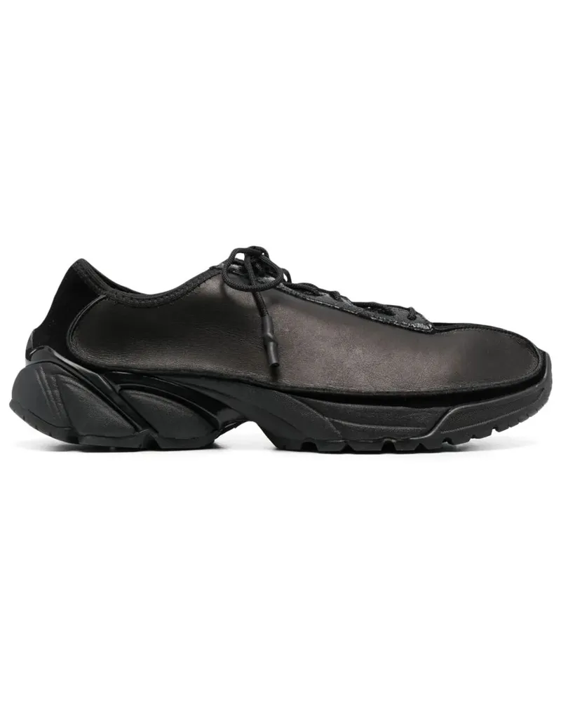 Our Legacy Shoes Leather Black "Klove Black