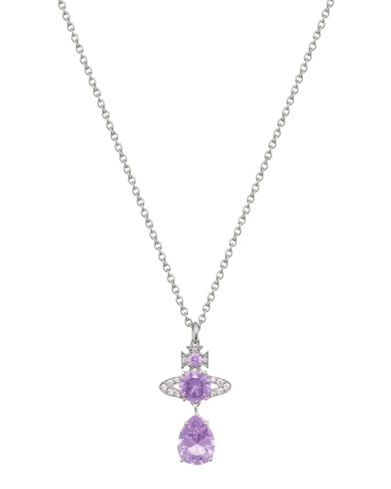 Vivienne Westwood Necklace Drop Pendant "Ismene Metallic